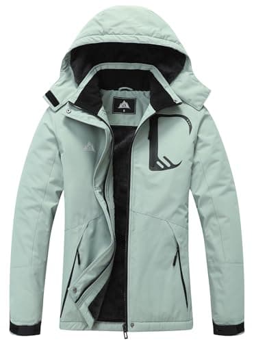 Women's Waterproof Snow Ski Jacket for Winter Hiking