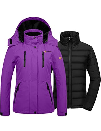 GEMYSE Women's 3-in-1 Ski Jacket