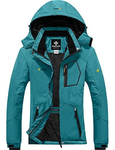 GEMYSE Women's Waterproof Ski Snow Jacket