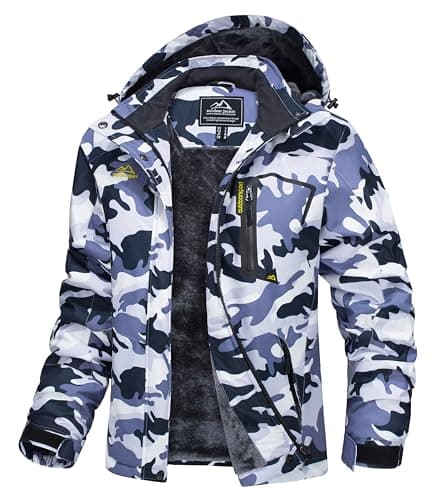 MAGCOMSEN Women's Waterproof Insulated Snow Jacket