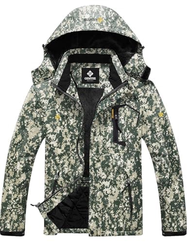 Men's Waterproof Ski Snow Jacket for Winter
