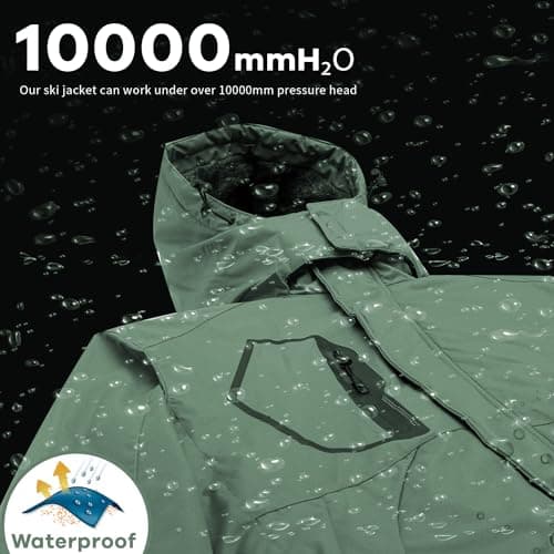Waterproof Ski Jacket for Men