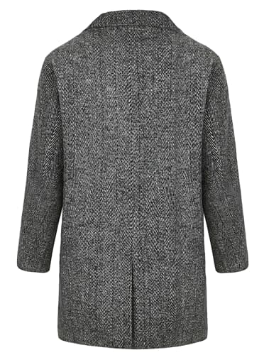 Boys Wool Trench Coat for Winter