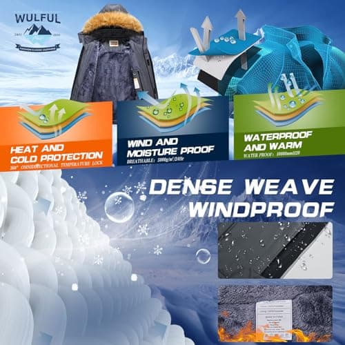 Waterproof Ski Jacket for Men