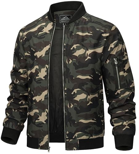 TACVASEN Men's Bomber Jacket