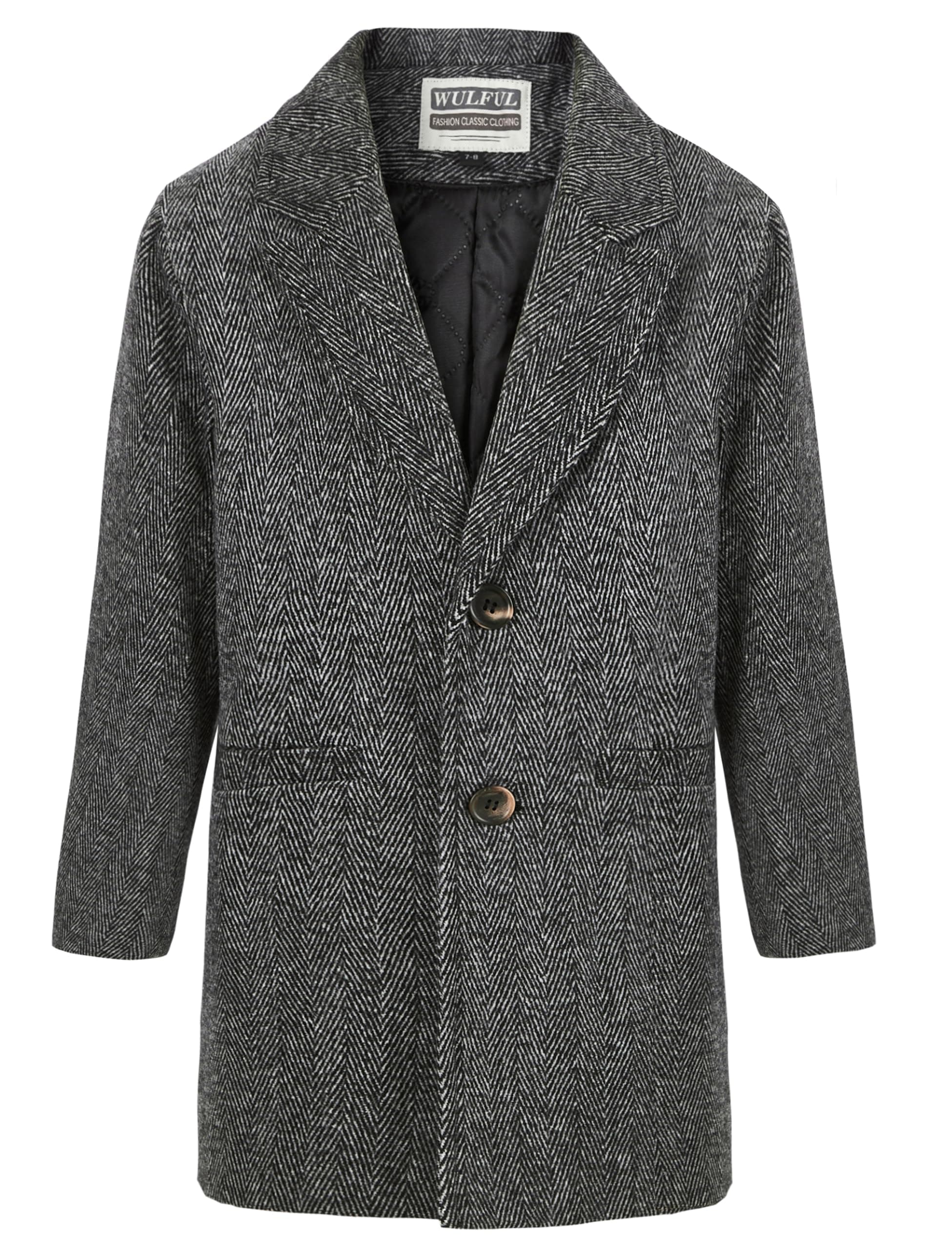 Boys Wool Pea Coat for Winter